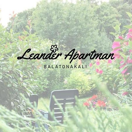 Leander Apartman Balatonakali Eksteriør bilde